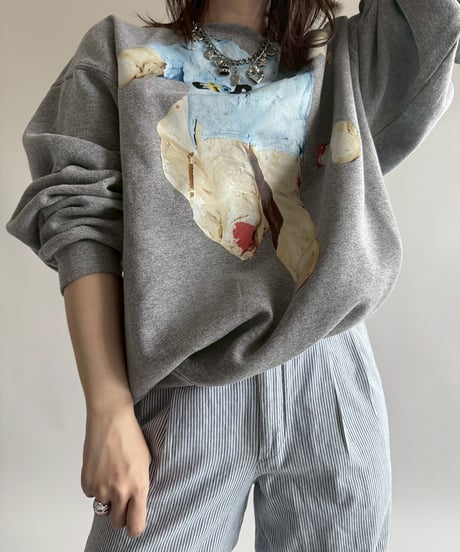 【USED】 END IS NEAR L/S Sweat Top /250329-014