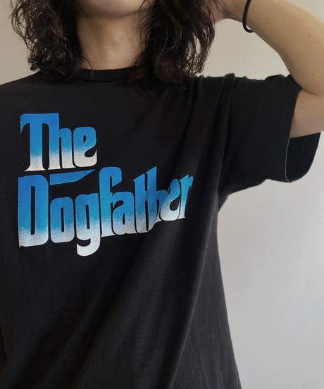 【USED】 MADE IN USA  Music T-shirt THE DOGFATHER /230703-009