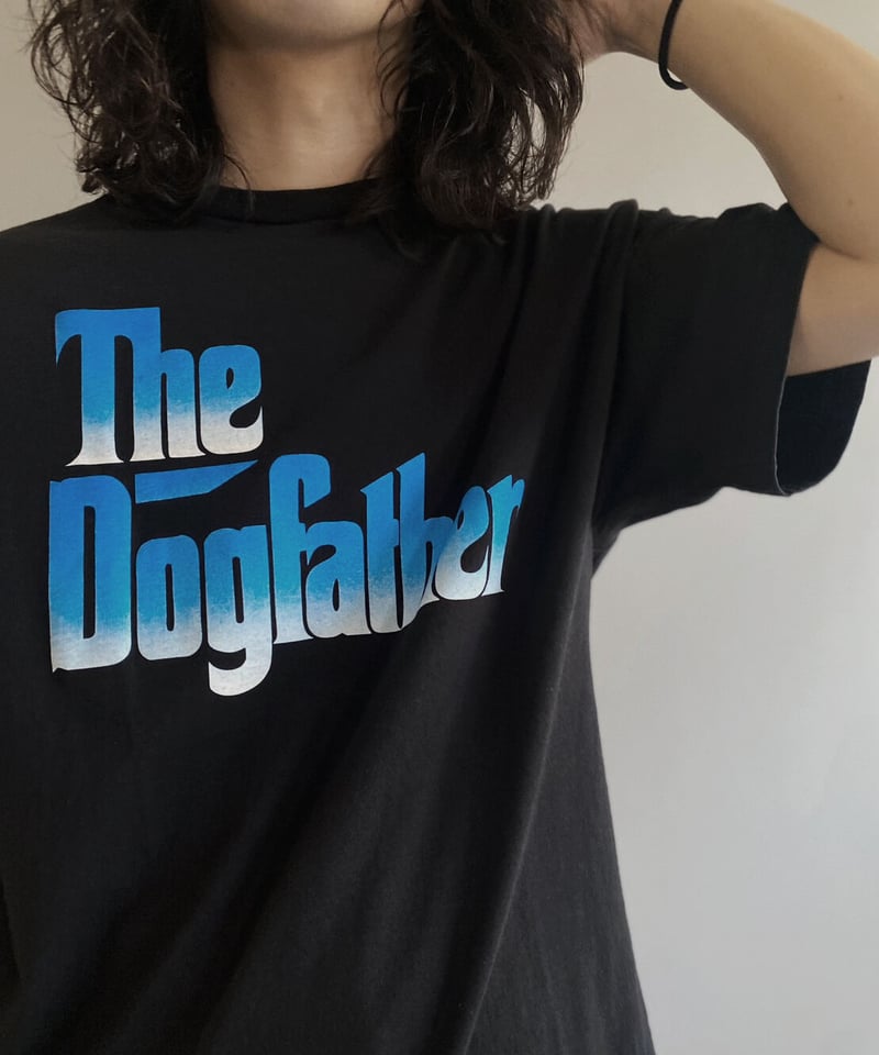 【フェード】The Dogfather ヴィンテージTシャツ 古着Tシャツ】音楽 90s THE Dogfather｜ヴィンテージ（古着