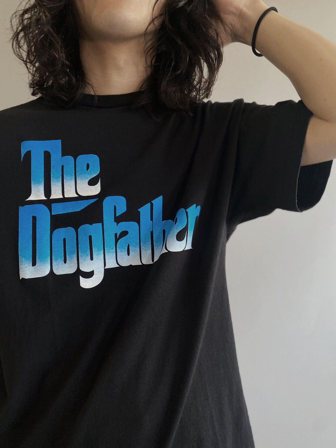 USED】 MADE IN USA Music T-shirt THE DOGFATHER