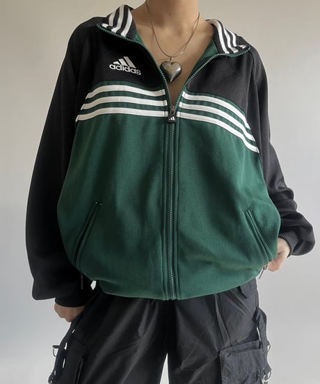 【USED】 90's adidas Jersey Top /250208-007