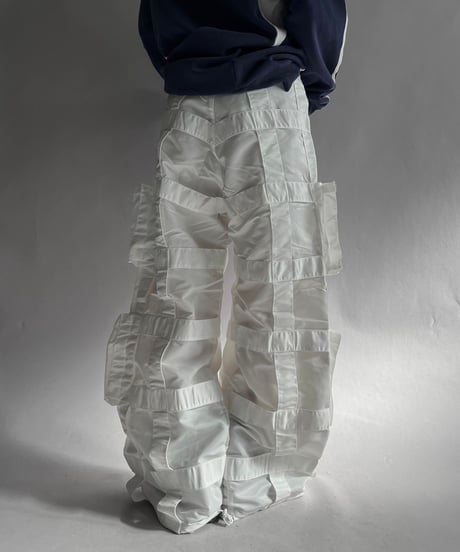 【USED】 Dead Stock GS Nylon TECHNO Pants/ 241214-029