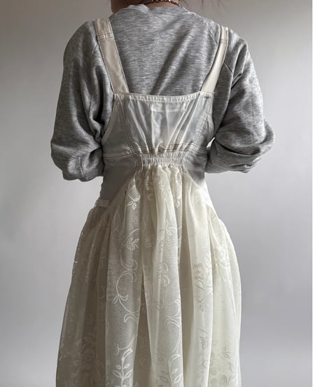 【RE;CIRCLE】 Re Parachute Lace Jump Skirt/ 250320-002