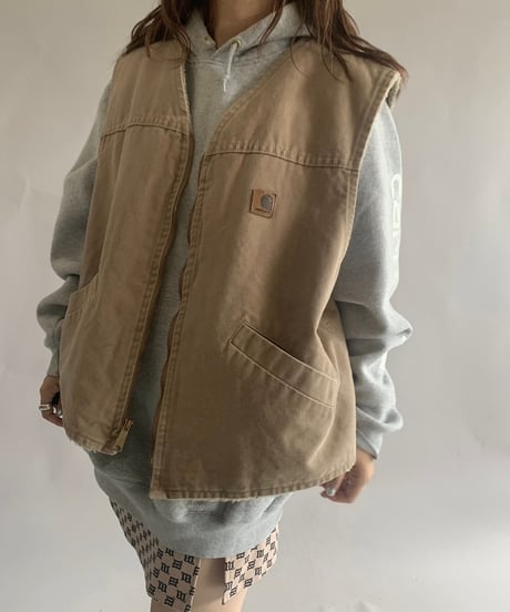 【USED】 Carhartt Sleeve Print Parker /241109-026