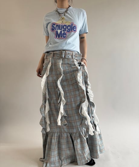 【USED】 Made in USA 80's Snuggle Me T-Shirt /250510-094