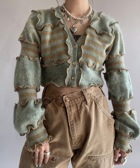 【RE;CIRCLE】 RE Mellow Knit Cardigan /  241121-001