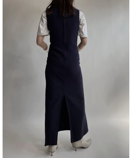 【USED】 Wool Mix N/S One-piece / 220409-028