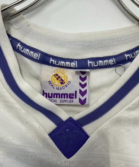 【USED】  Hummel 90's Real Madrid Soccer Shirt / 250607-018