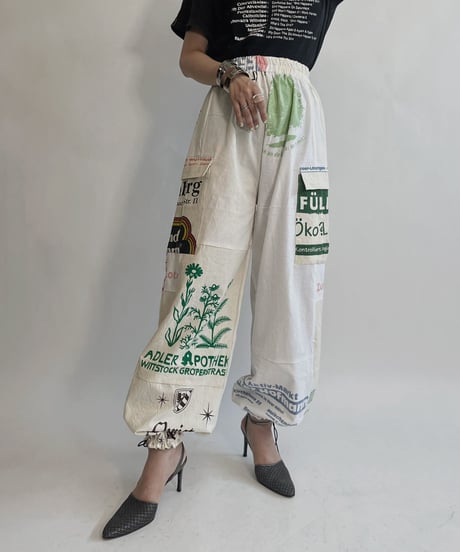 【RE;CIRCLE】 RE Eco-Friendly Bag Pants / 220707-006