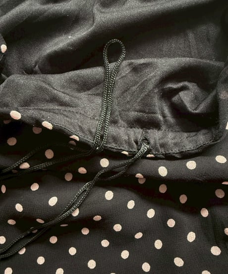 【USED】 Dot Pattern Long Skirt  /250412-007