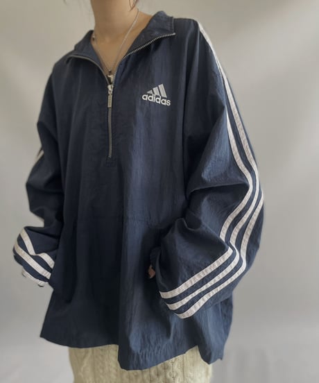 【USED】 adidas Nylon Pullover Top/ 231026-010