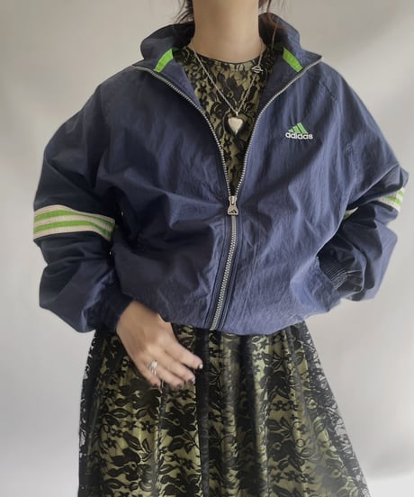 【USED】 adidas Nylon Jacket  / 231125-029
