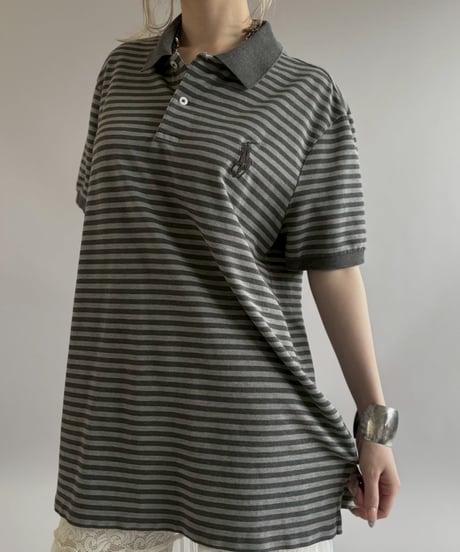 【USED】 POLO GOLF Boarder Polo Shirt / 260509-007