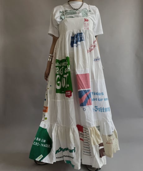 【RE;CIRCLE】RE Eco-Friendly Bag Camisole Long One-piece / 230525-017