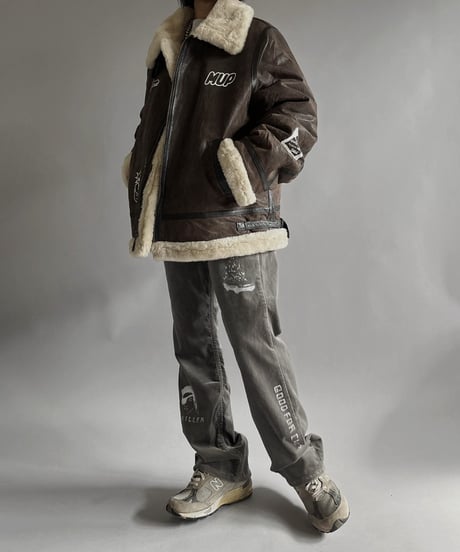 【Mashup Products】  Mouton Jacket/  240217-017
