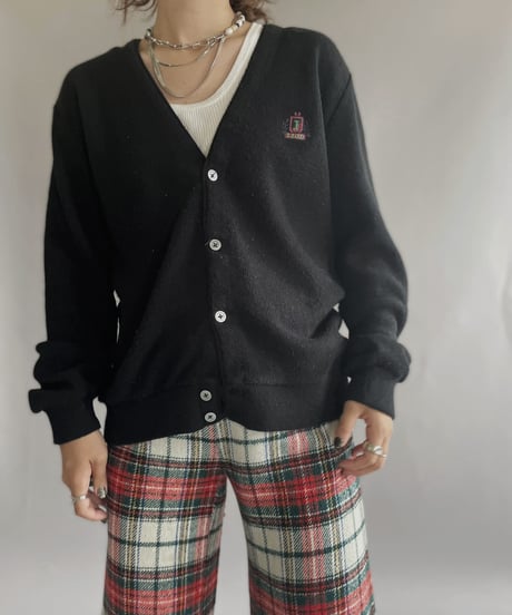 【USED】  IZOD Acrylic Knit Cardigan / 221008-005