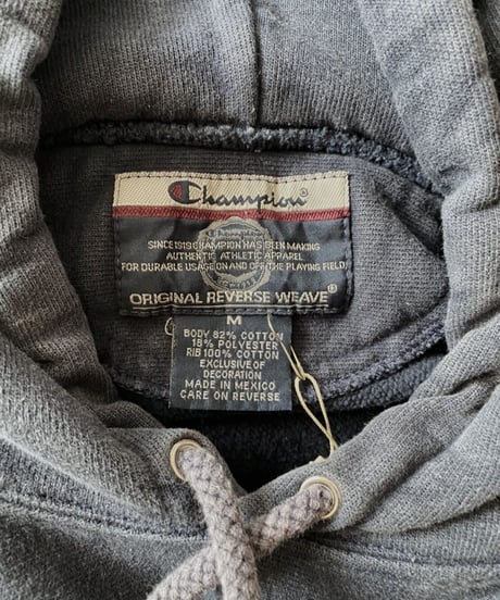 【USED】   Champion Reverse Weave Hoodie WESTERN CONNECTICUT/211007-050