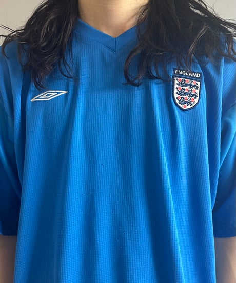 【USED 】UMBRO ENGLAND Soccer Shirt /240603-046