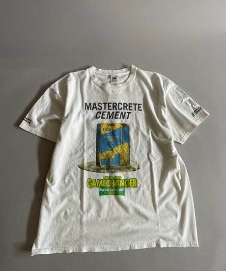 【USED】 Fruit of the Loom MASTERCRETE T-Shirt /240801-017
