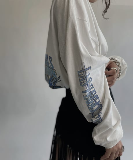 【USED】 Las Vegas Harley-Davidson Long Sleeved T Shirt / 220806-019