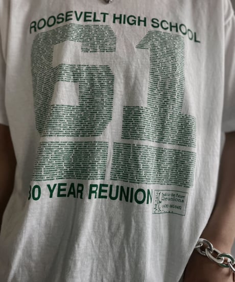 【USED】 Made in USA ROOSEVELT HIGH SCOOL T-Shirt / 230715-017