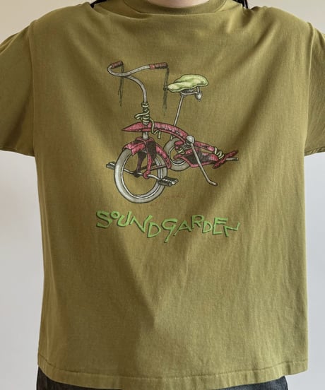 【USED】 Made in USA 90's Anvil SOUND GARDEN T-Shirt /250621-049