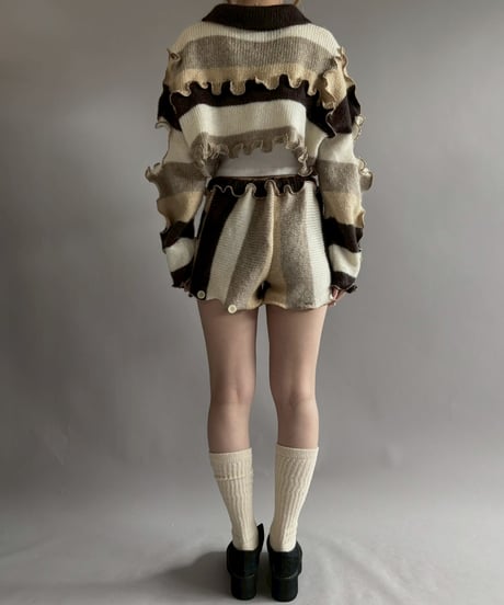 【RE;CIRCLE】 RE Mellow Mohair Knit Set up/ 251127-002