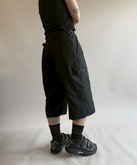 【RE;CIRCLE】 Re Suit Double Knee Shorts / 250612-003