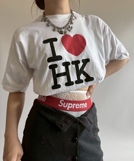 【USED】 I ♡ HK   T-Shirt / 250719-019