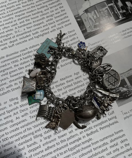 【USED】 Silver 925 Charm Bracelet / 230826-003