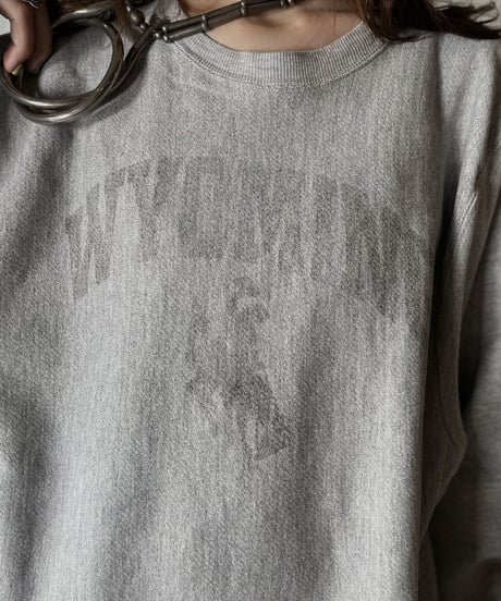 【USED】  Champion Reverse Weave Sweat WYOMING/210902-013