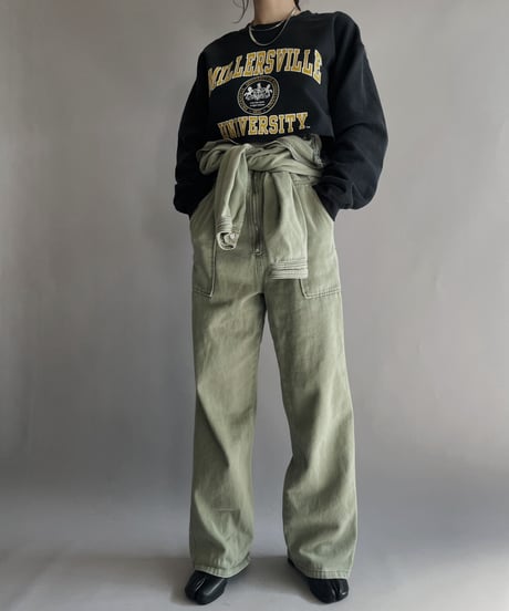 【USED】  Cotton Jumpsuit / 221112-017