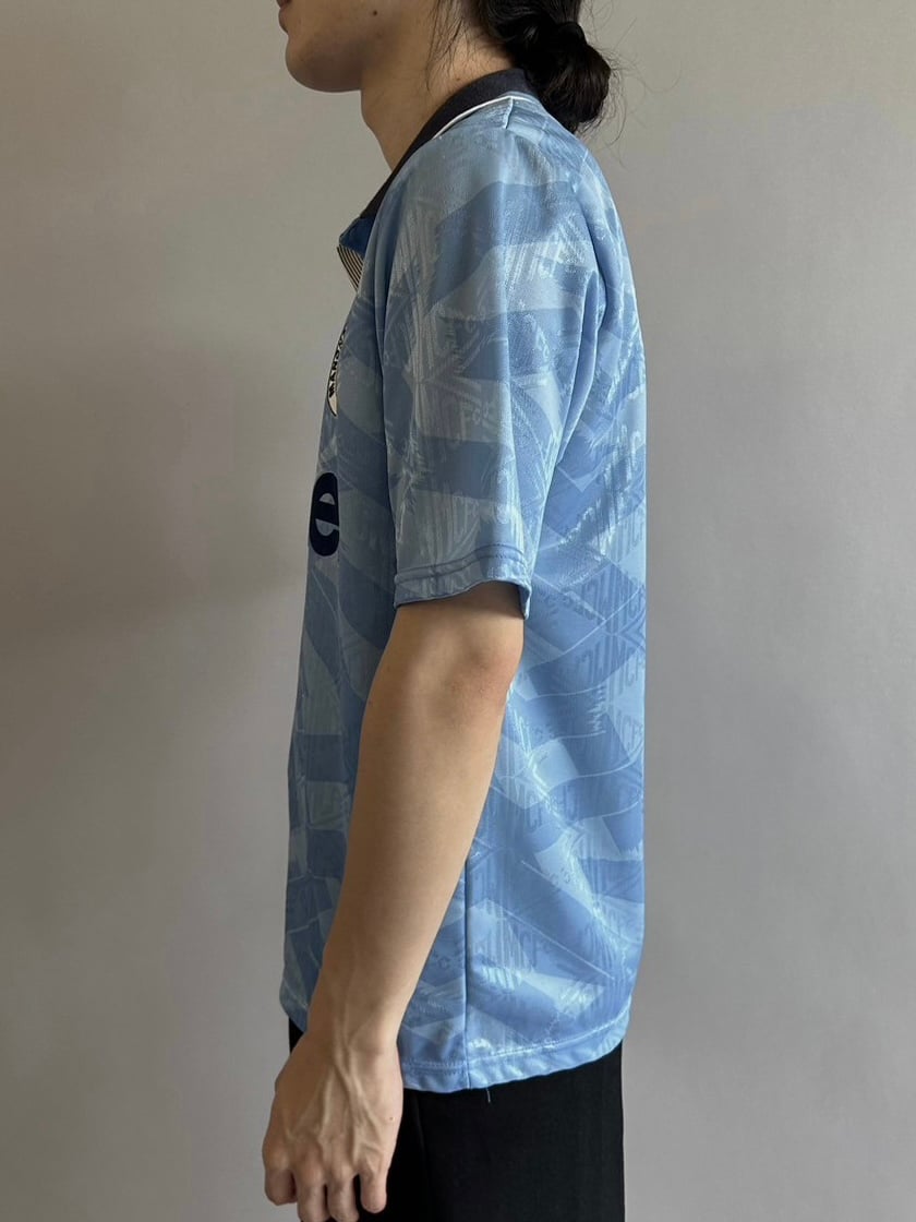USED】UMBRO MANCHESTER CITY Soccer Shirt /2408