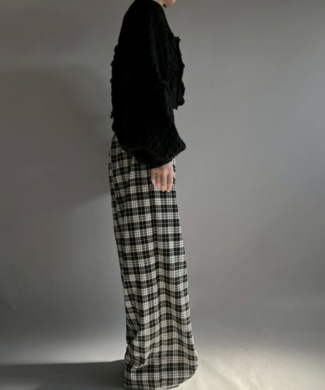 【RE;CIRCLE】 RE Aran Knit Patchwork Pullover Top / 251218-007