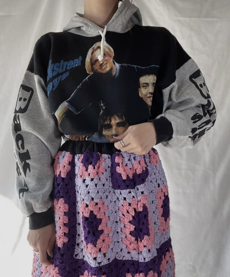 【USED】     L/S Print Parker Back Street Boys/211216-045