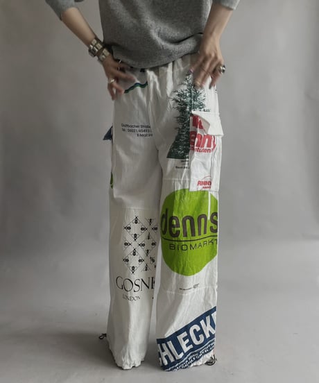 【RE;CIRCLE】RE Eco-Friendly Bag Rraw Cord Pants / 230427-019