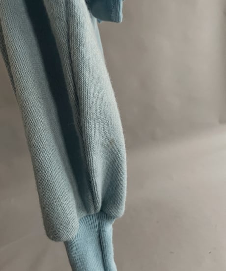 【RE;CIRCLE】 RE Acrylic Knit Cardigan + Hoodie Light Blue / 230220-011