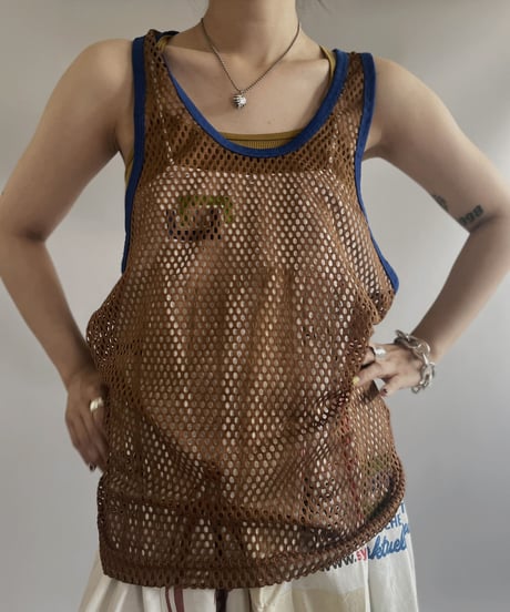 【USED】  Mesh Tank Top/ 230727-026