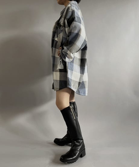 【Mashup Products】Cotton100% L/S Shirt/  240217-026