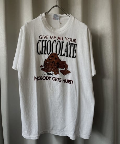 【USED】 S/S give me Chocolate T-shirt / 230603-030