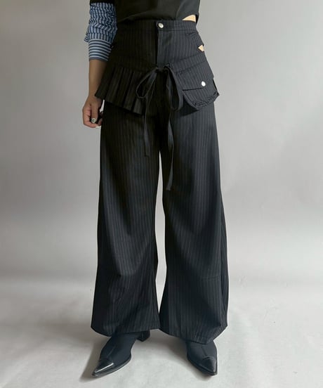 【RE;CIRCLE】 RE Suit Barrel Leg Pants/ 260420-022