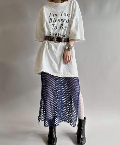 【USED】 90's MADE IN USA FRUIT OF THE ROOM BIG SIZE T-Shirt /250823-010