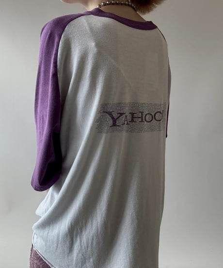 【USED】 YAHOO! Raglan T-Shirt/ 250628-015