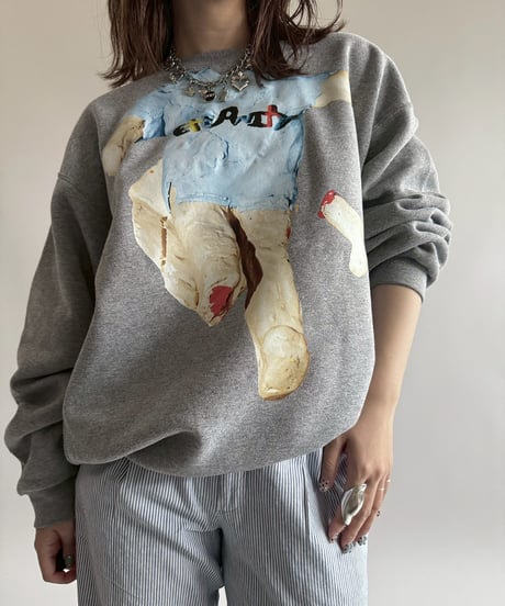 【USED】 END IS NEAR L/S Sweat Top /250329-014