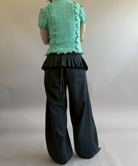 【RE;CIRCLE】 RE Napoleon Knit Top / 260514-001