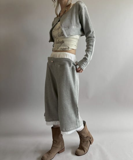 【RE;CIRCLE】 RE Thermal Cardigan / 260420-027