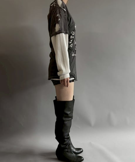 【USED】 AUTOMACHINISTS Damage T-shirt&Thermal L/S T-Shirt /251025-005