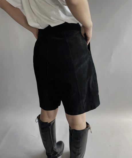 【USED】  Leather By Wilsons Leather Short Pants / 221029-023