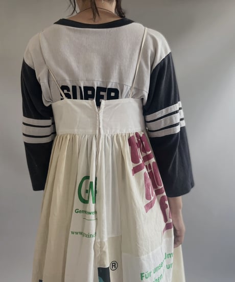 【RE;CIRCLE】RE Eco-Friendly Bag Camisole Long One-piece / 230727-009