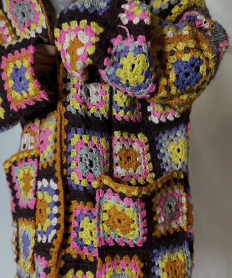 【RE;CIRCLE】 RE Granny Knit L/S Cardigan①/210917-013